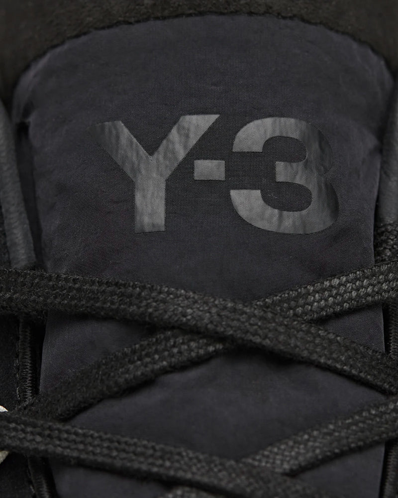 Y-3 Shiku Run Black / Core White / Orbit Grey Low Top Sneakers - 4