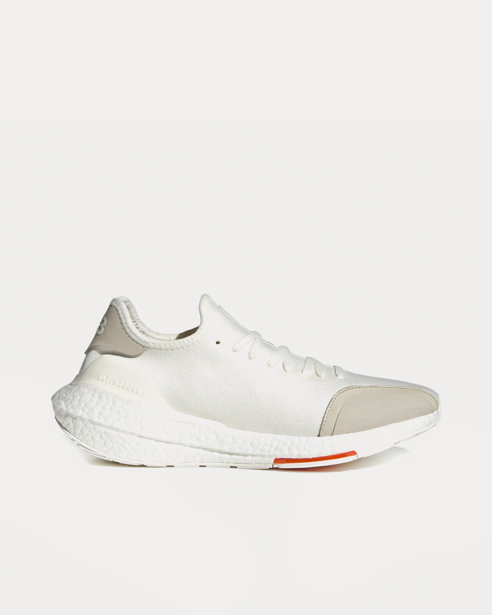 Y-3 - Ultraboost 21 Core White / Bliss / Bold Orange Running Shoes