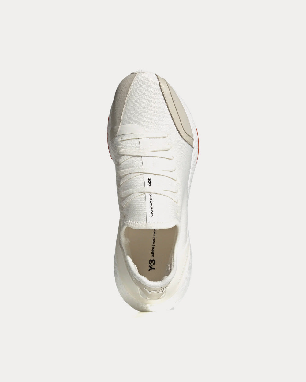 Y-3 - Ultraboost 21 Core White / Bliss / Bold Orange Running Shoes