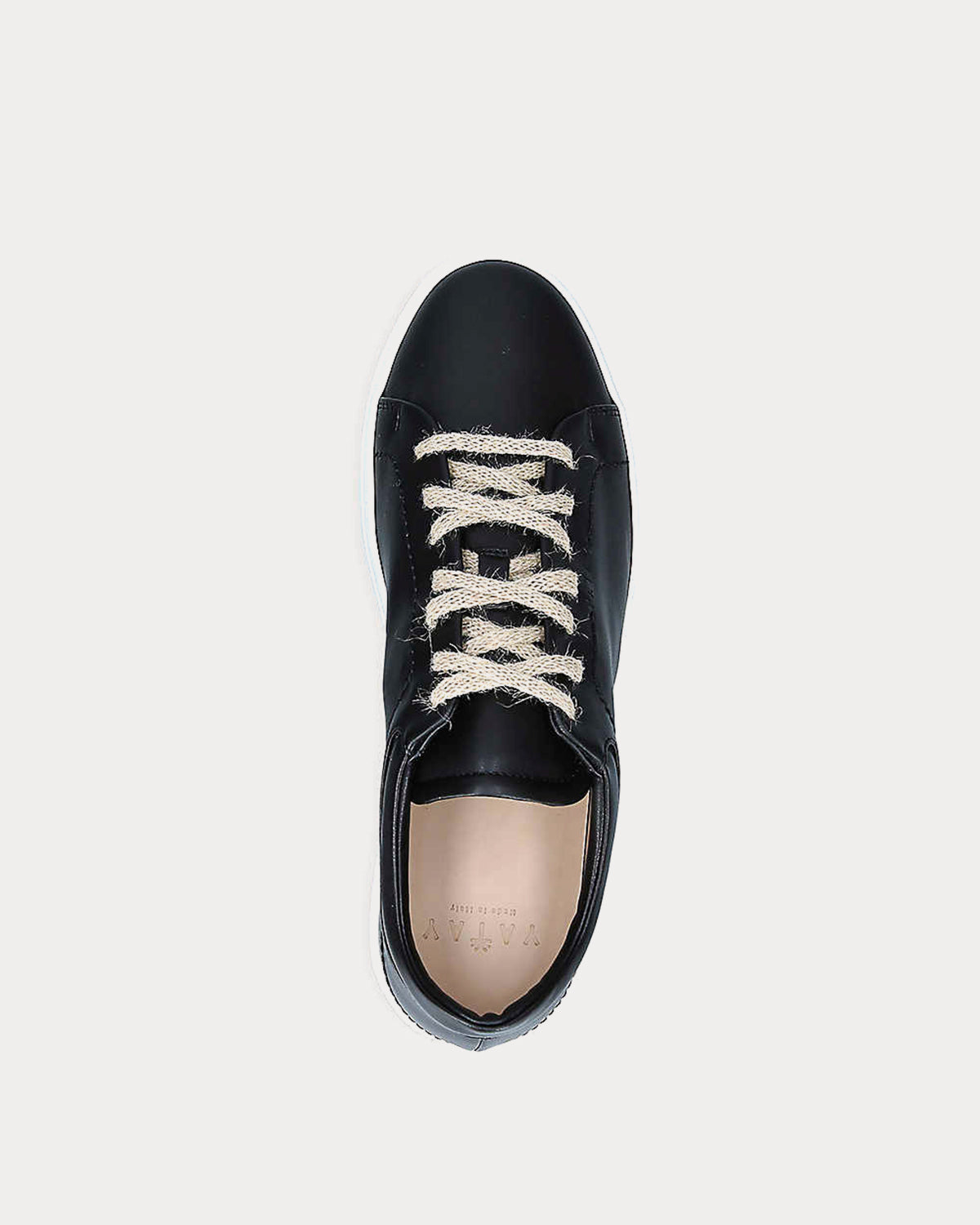 Yatay - Neven Recycled-polyester Black & White Low Top Sneakers