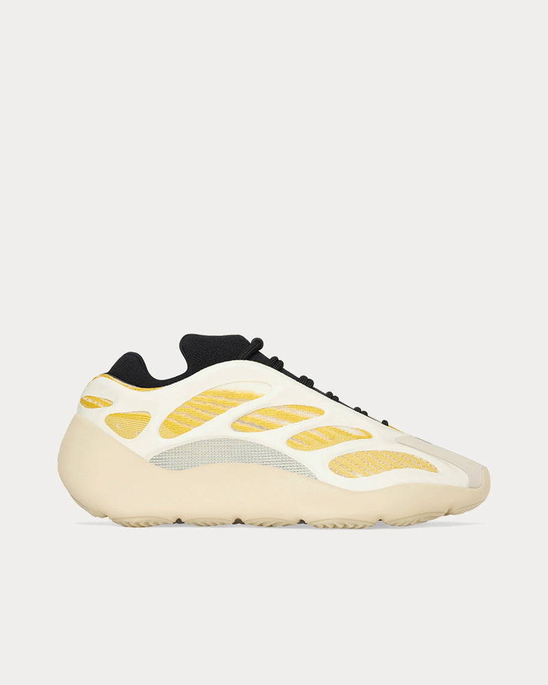 Yeezy 700 V3 Safflower Yellow Low Top Sneakers - 1