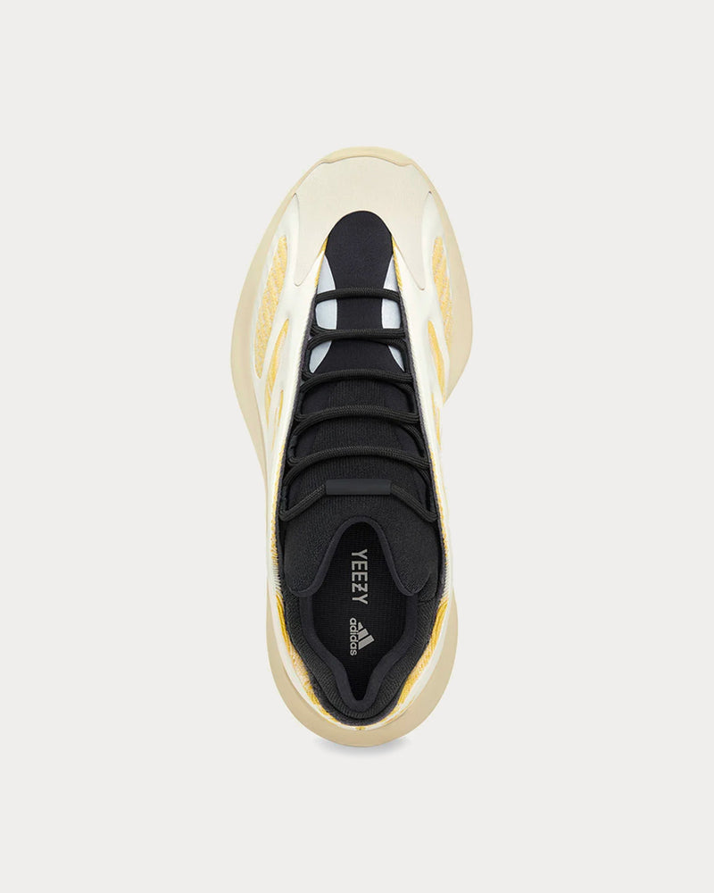Yeezy 700 V3 Safflower Yellow Low Top Sneakers - 2
