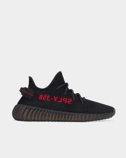 Yeezy Men's Boost 350 V2 Core Black Low Top Sneakers Trainers