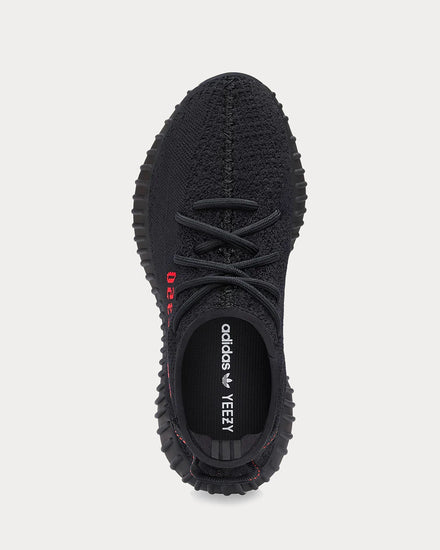Yeezy Men's Boost 350 V2 Core Black Low Top Sneakers & Trainers