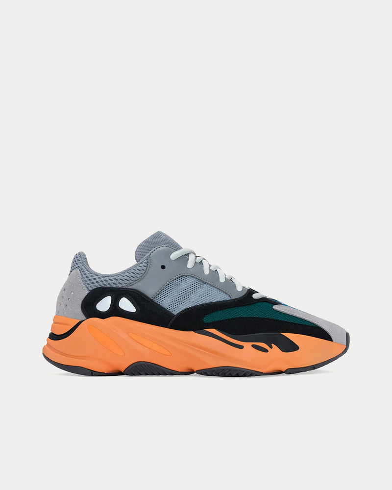 Yeezy Boost V1 Wash Orange Low Top Sneakers - 1