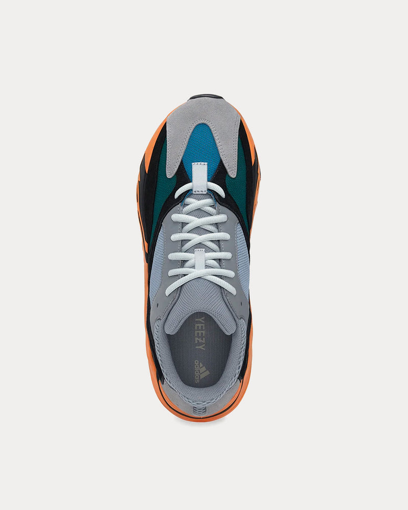 Yeezy Boost V1 Wash Orange Low Top Sneakers - 2