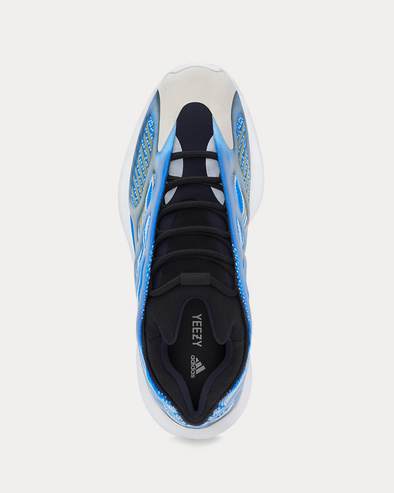 Yeezy 700 v3 Arzareth Blue Low Top Sneakers - 3