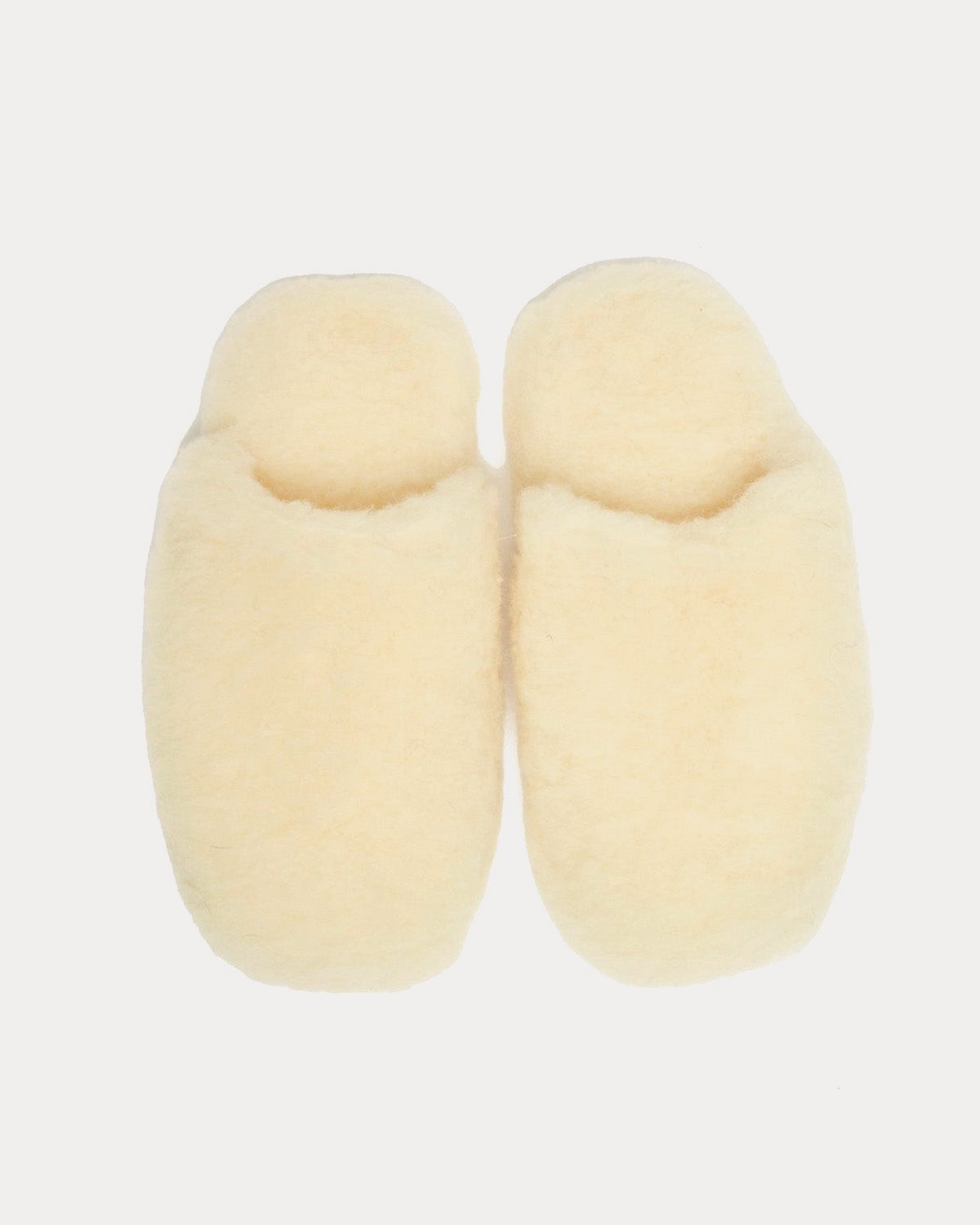 Yoko Wool - Siberian Wool Basic Beige Slipper