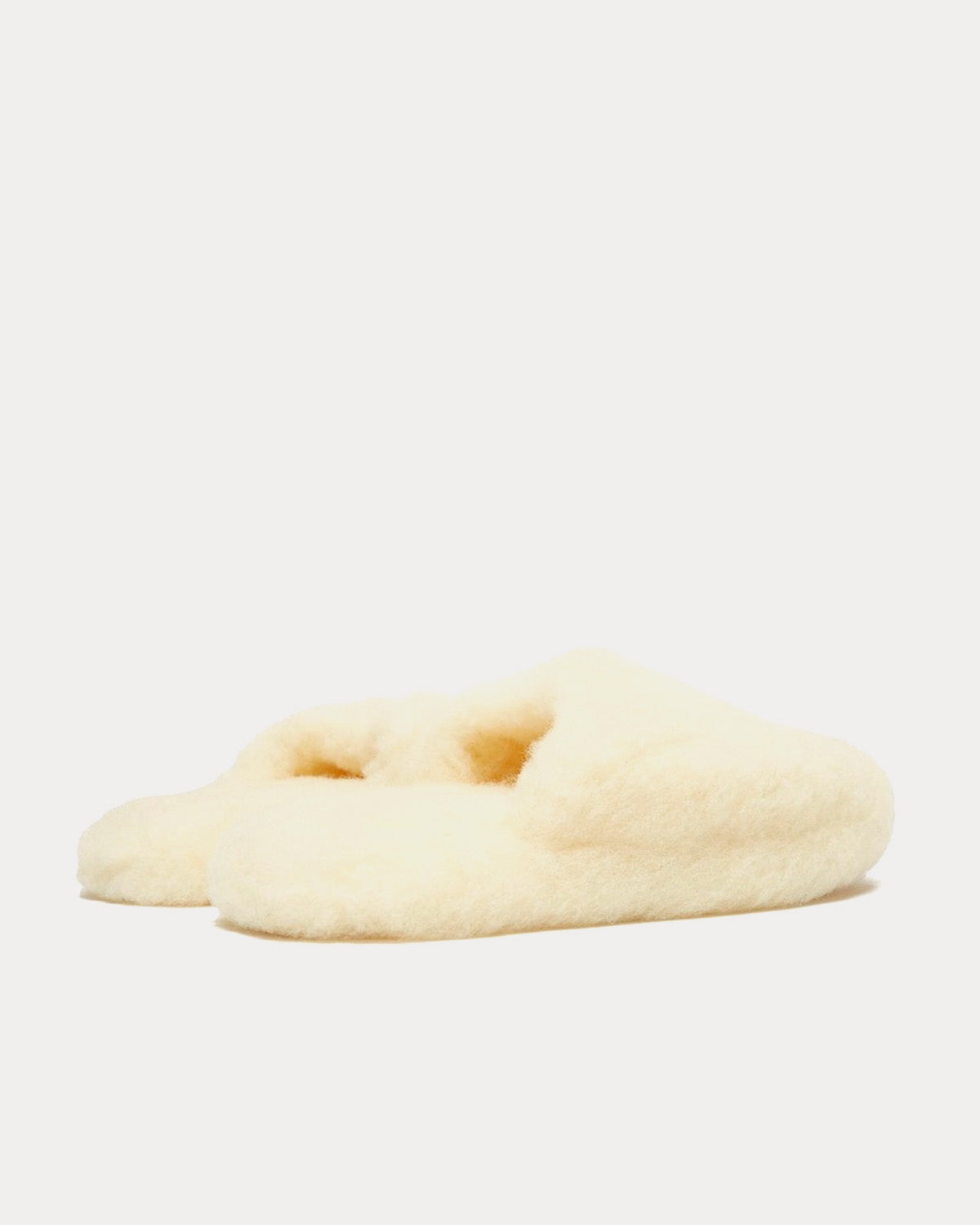 Yoko Wool - Siberian Wool Basic Beige Slipper