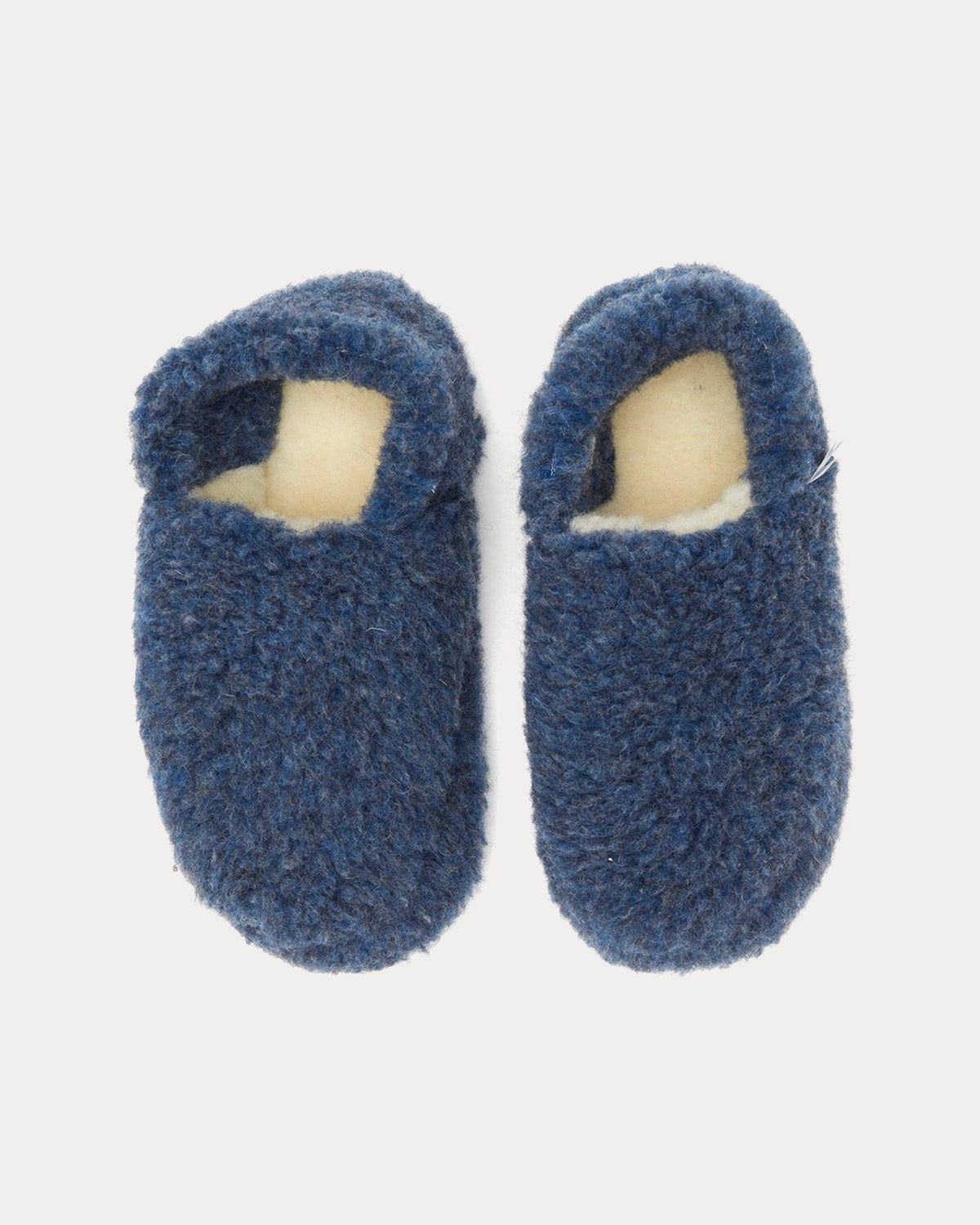 Yoko Wool - Siberian Wool Blue Slipper
