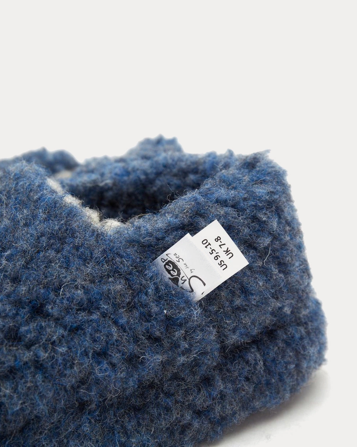 Yoko Wool - Siberian Wool Blue Slipper