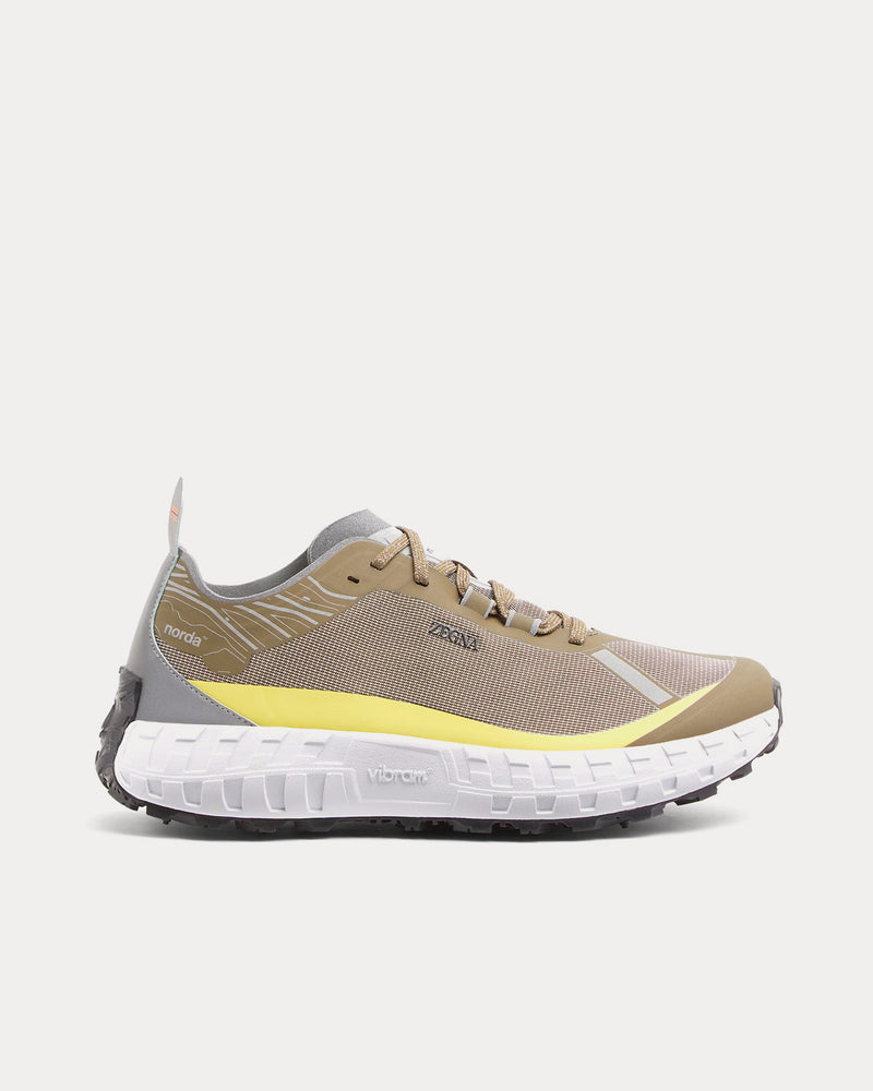 Norda x Zegna Men's 001 Olive Green / White Running Shoes