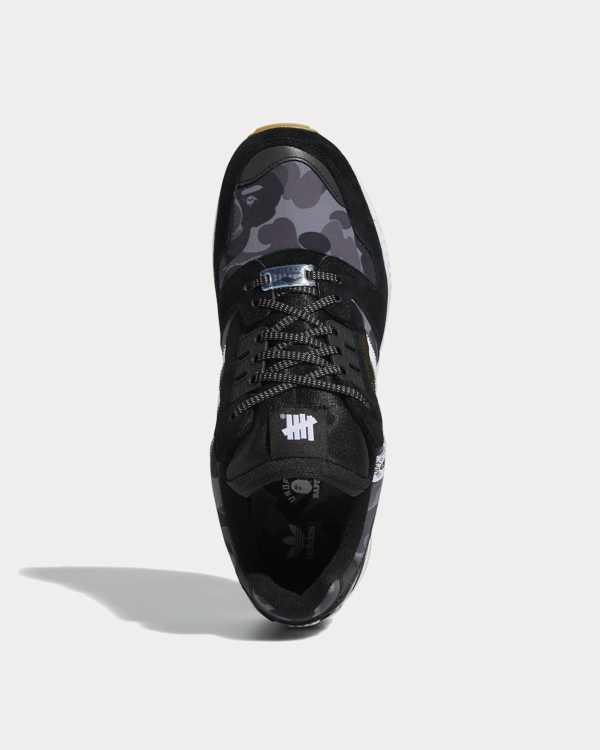 Adidas x BAPE - ZX 8000 BAPE® X UNDFTD Black Low Top Sneakers
