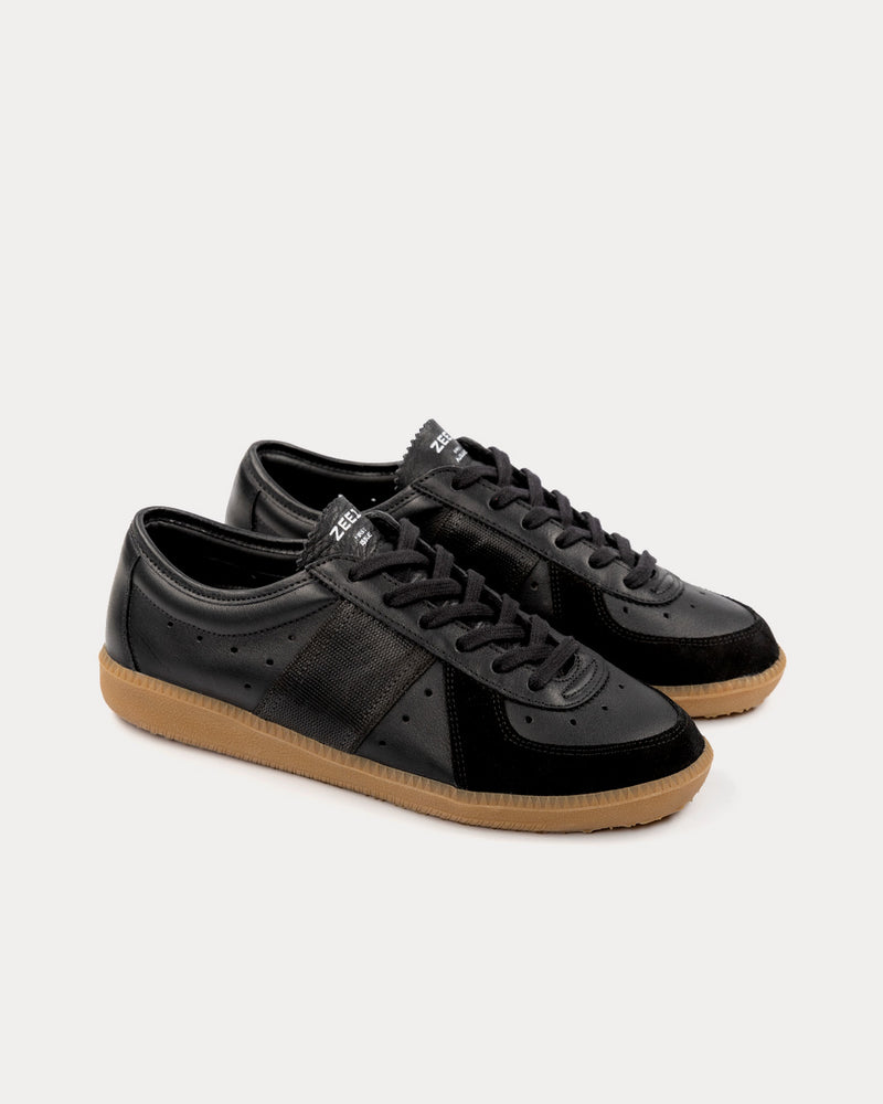 Zeebraham ZEE1 First Issue Black Low Top Sneakers - 3
