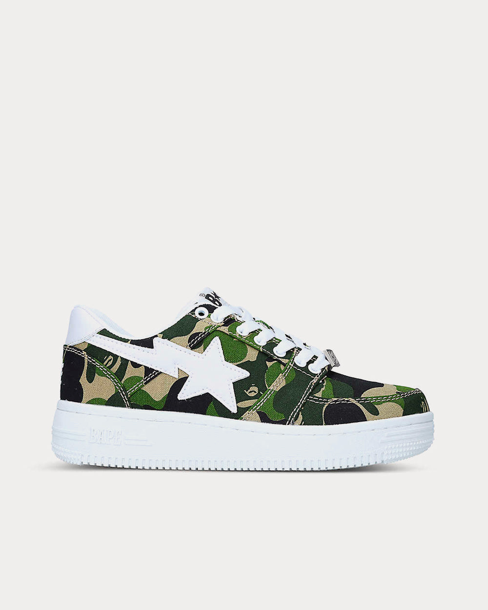 Bathing ape store camo shoes