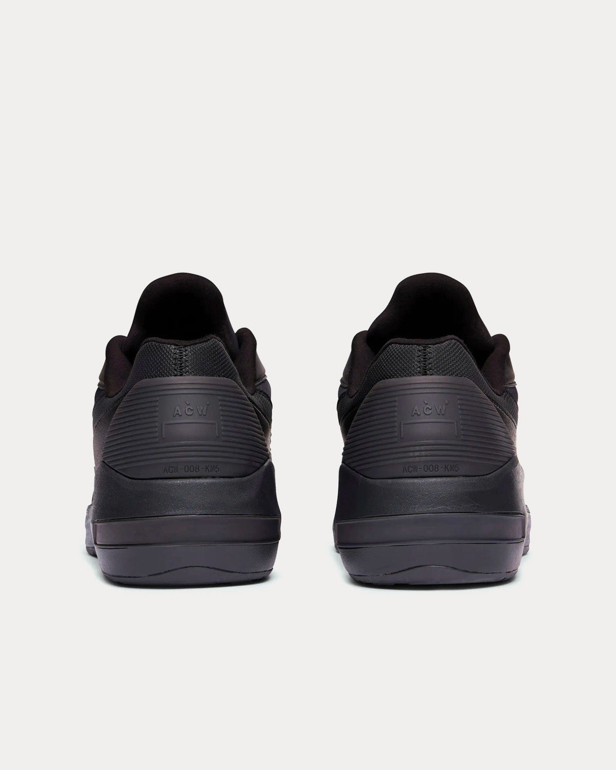 A-COLD-WALL* - Vector* Runner Black Low Top Sneakers