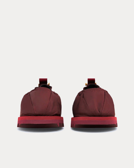 A-COLD-WALL* Nylon Loafers Red Slip Ons - 3