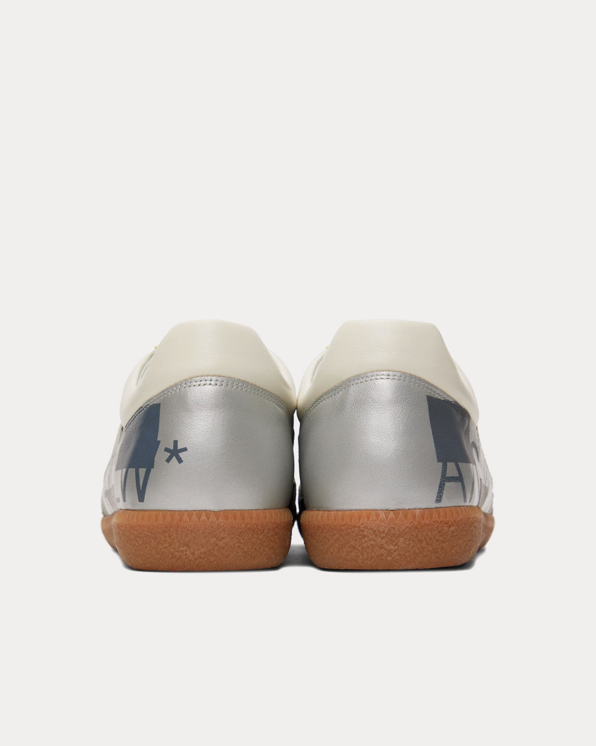 A-COLD-WALL* - Shard Track Off-White / Silver Low Top Sneakers