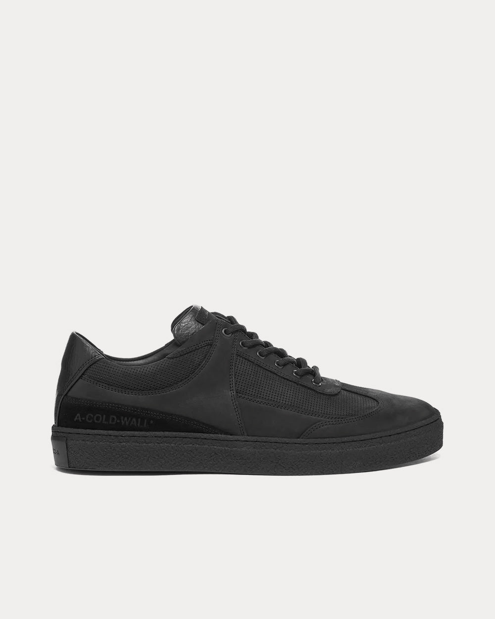 A-COLD-WALL* - Shard Lo Black Low Top Sneakers