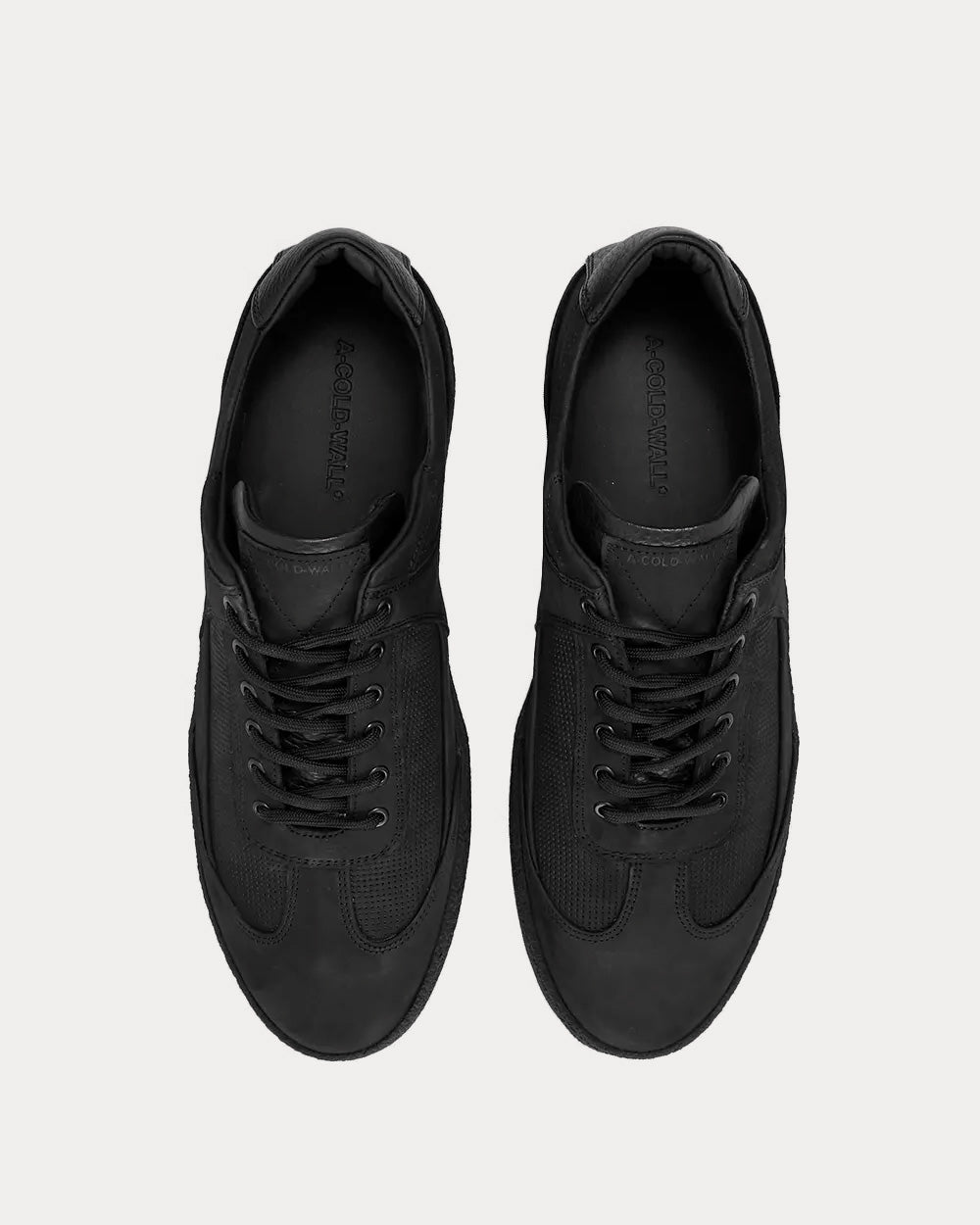 A-COLD-WALL* - Shard Lo Black Low Top Sneakers