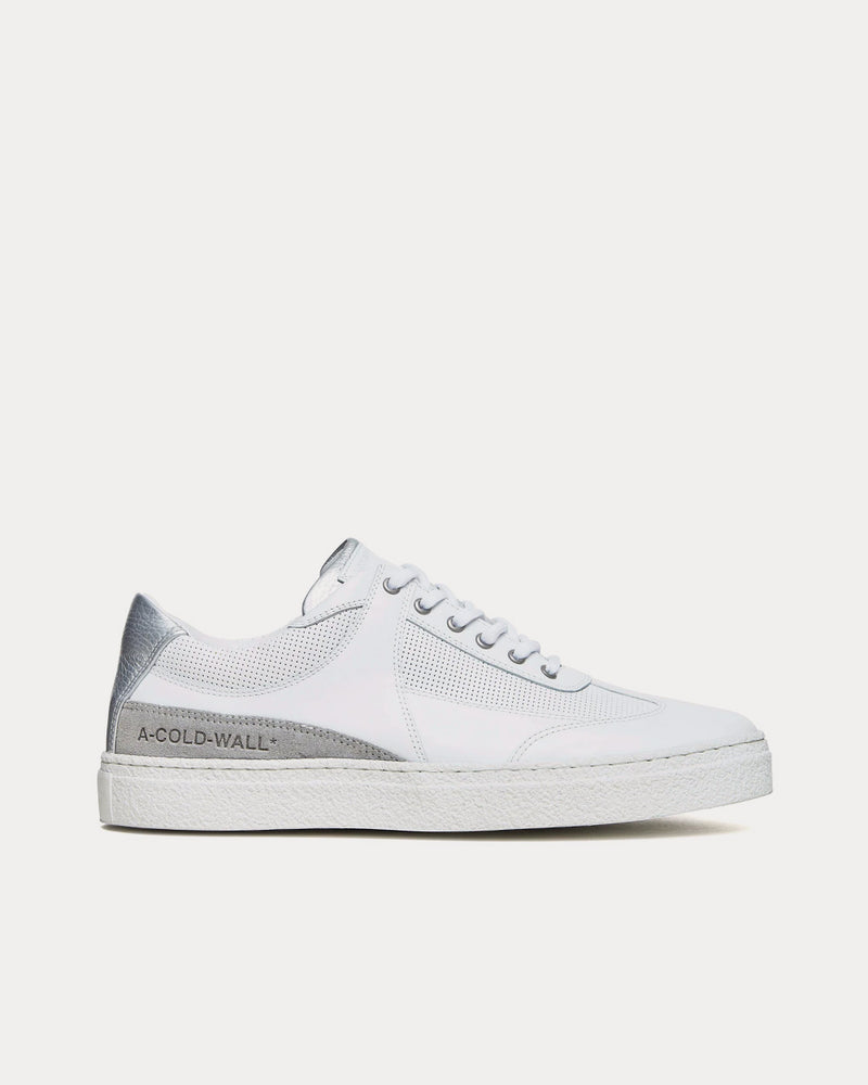 A-COLD-WALL* Shard Lo White Low Top Sneakers - 1