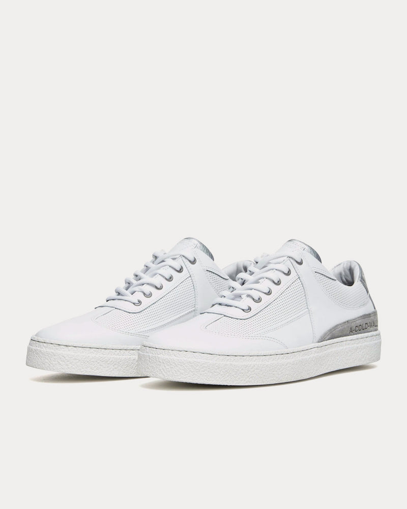 A-COLD-WALL* Shard Lo White Low Top Sneakers - 3