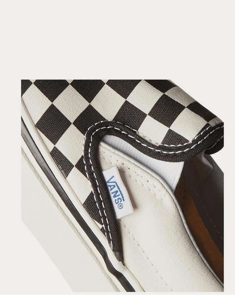 Vans UA Classic 98 DX Checkerboard Canvas Slip-On  White low top sneakers - 5