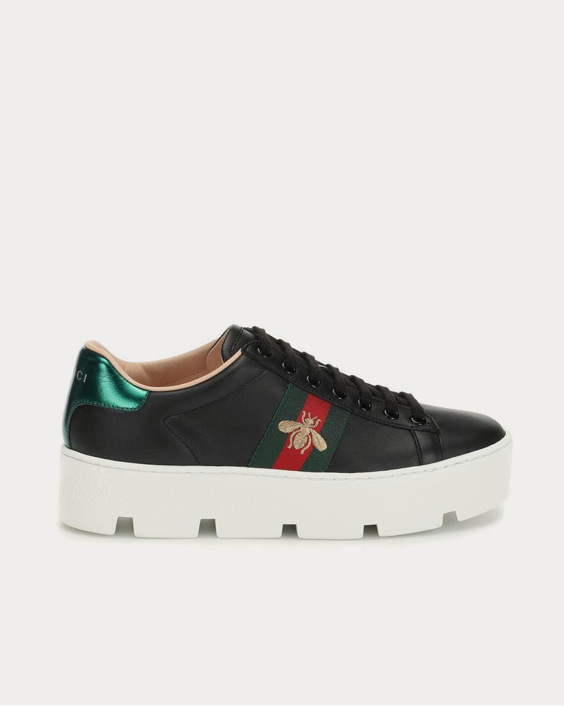 Gucci ace on sale platform sneakers