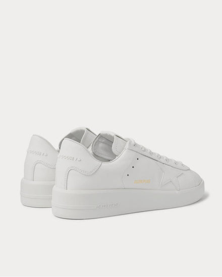 Golden Goose Purestar Leather  White low top sneakers - 3