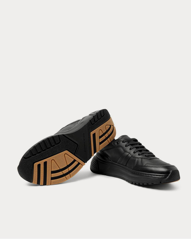 Bottega Veneta Speedster Leather  Black low top sneakers - 3