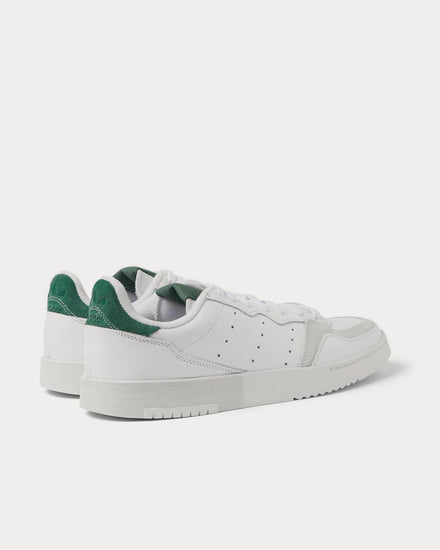 adidas gazelle silver green womens Adidas Men's Supercourt Suede-Trimmed Leather White low top sneakers