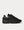 Antei Rubber-Trimmed Leather  Black low top sneakers