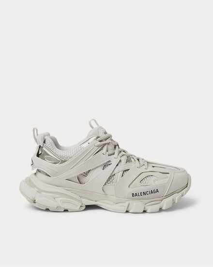 Balenciaga Track Nylon, Mesh and Rubber  White low top sneakers - 1