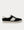 Bannister Leather-Trimmed Suede  Black low top sneakers