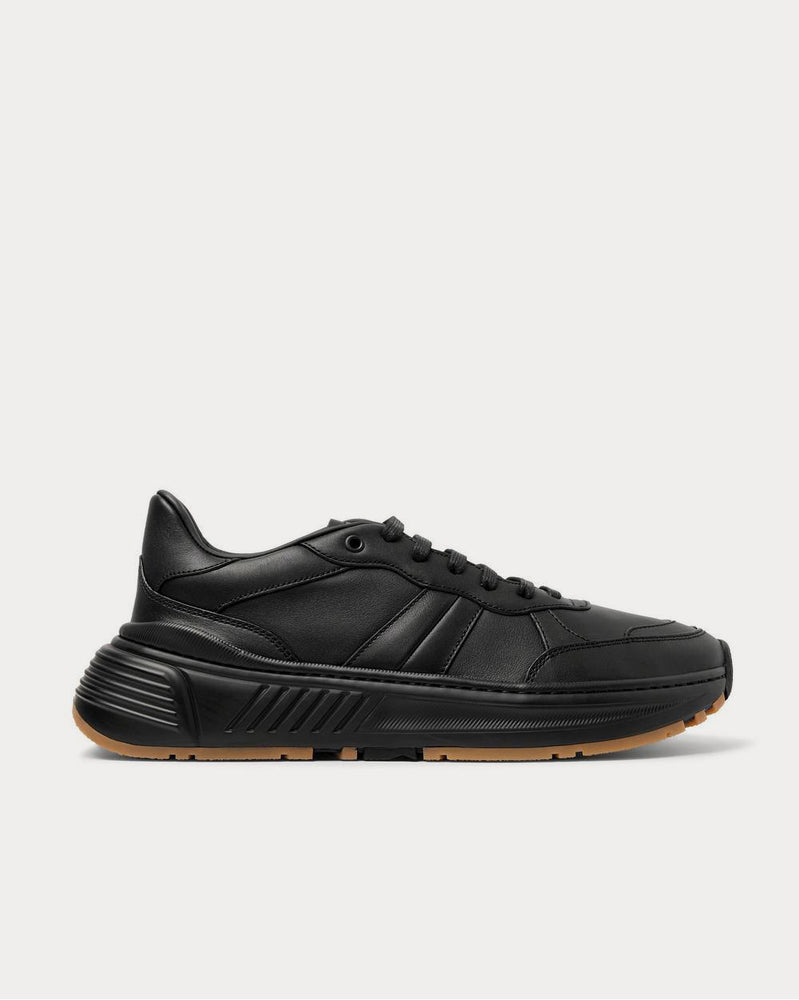 Bottega Veneta Speedster Leather  Black low top sneakers - 1