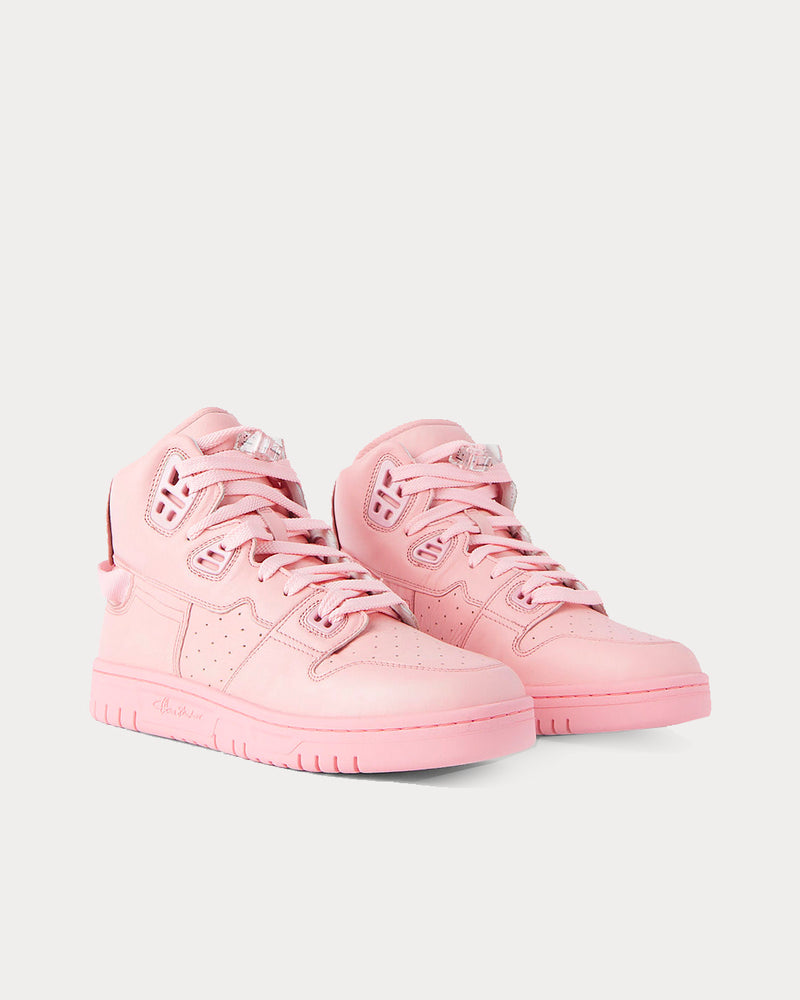 Acne Studios Buxeda Pink High Top Sneakers - 2