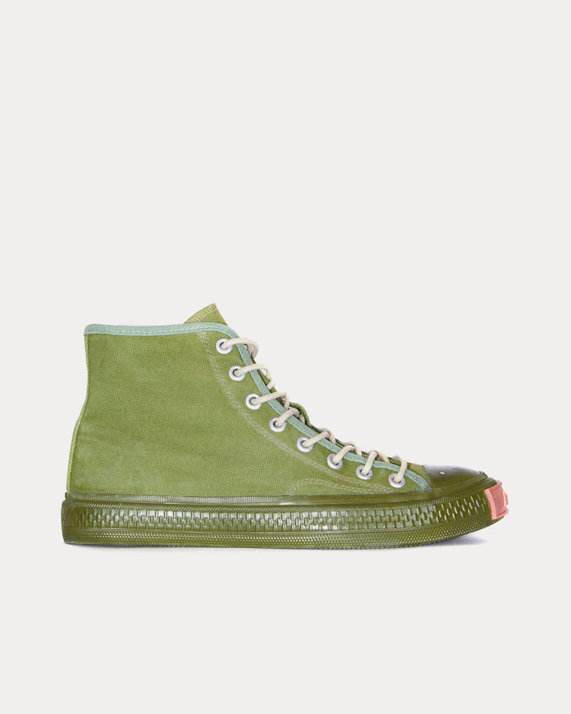 Olive green high tops sales