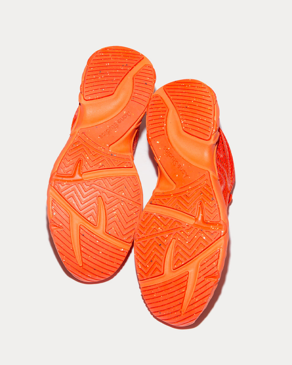 Acne Studios - N3W Mandarin Orange Low Top Sneakers