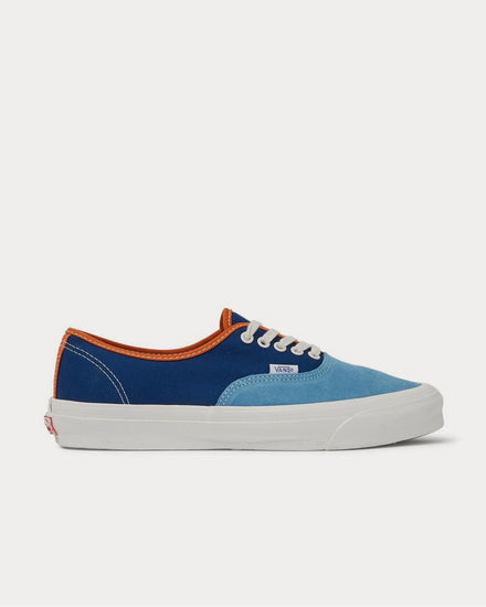 Vans OG Authentic LX Suede and Canvas  Blue low top sneakers - 1