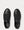 Urban Street Logo-Jacquard Leather Slip-On  Black low top sneakers