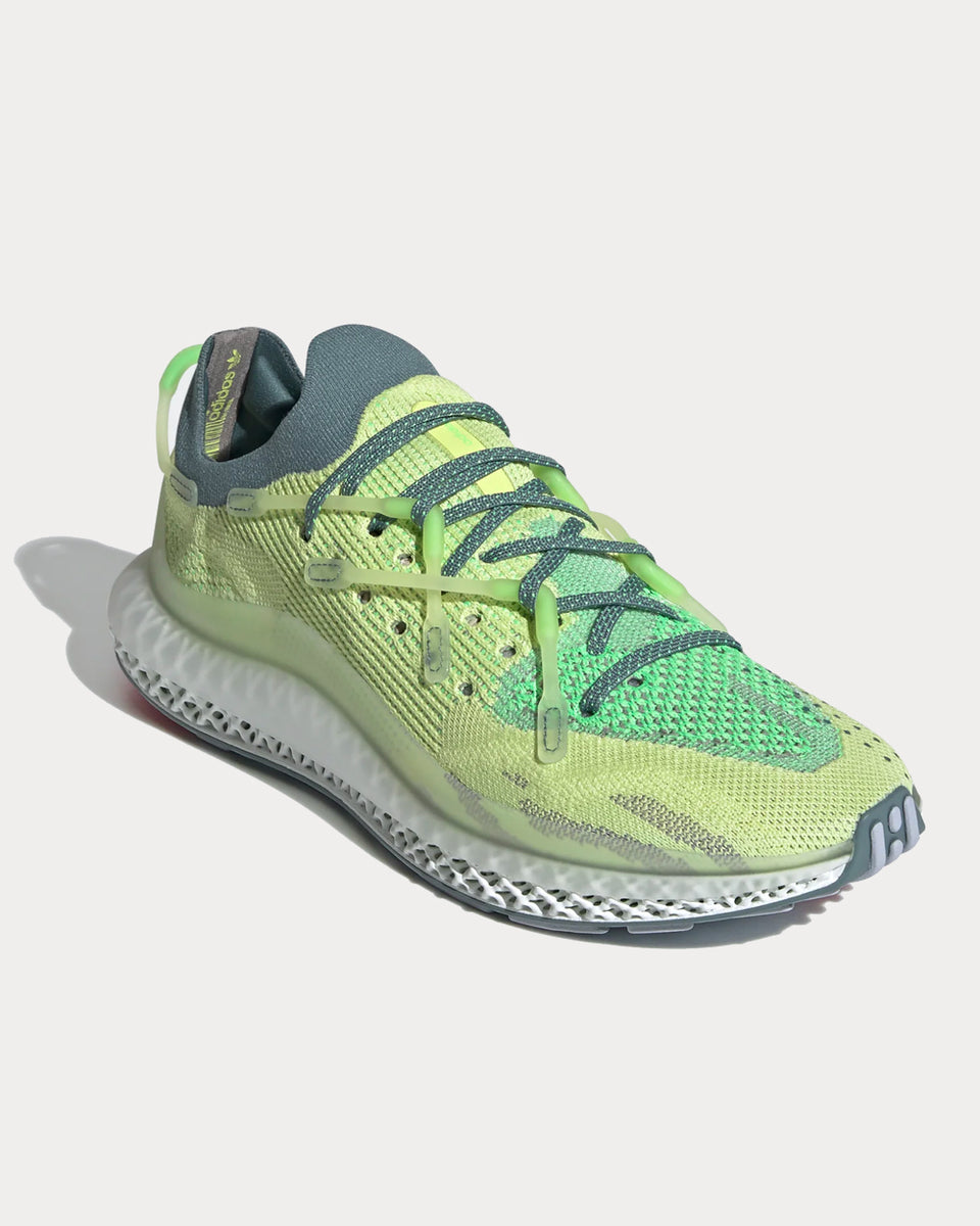Adidas 4D Fusion Semi Frozen Yellow Running Shoes Sneak in Peace