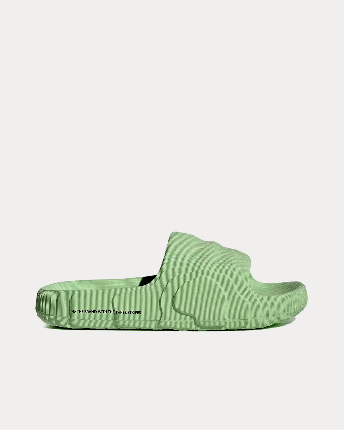 Adidas Originals Adilette 22 Slip On Slides Collegiate Bold Green Mens 12‎ UK 11 adidas Adilette 22 Slide Bold Green - IF3661 Raffles & Where  main image 3
