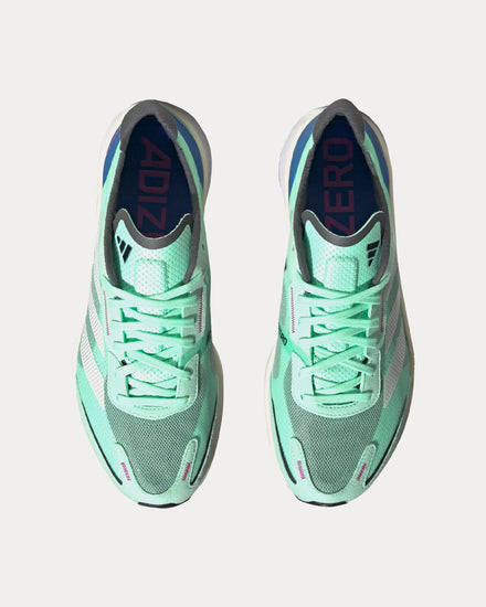 Adidas Adizero Boston 11 Pulse Mint / Cloud White / Crystal White Running Shoes - 2