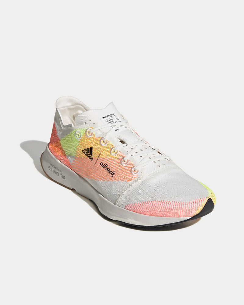 Adidas x Allbirds Adizero 2.94 KG CO2E Non Dyed / Core Black / Acid Red Running Shoes - 3