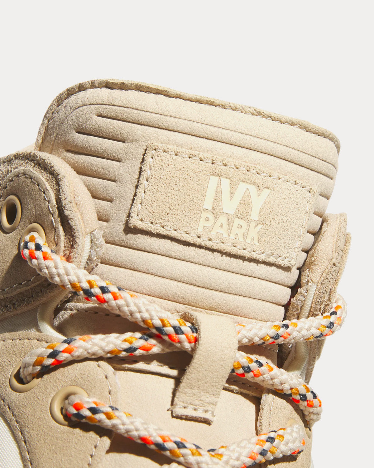 Adidas x Ivy Park - Top Ten 2000 Cream White / Pulse Mint / Magic Beige High Top Sneakers