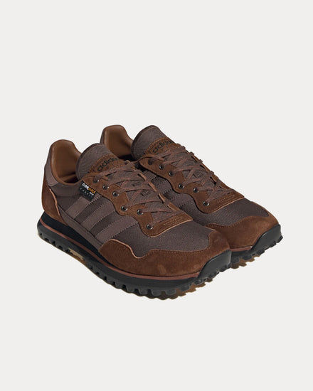 Adidas Moscrop SPZL Brown / Bark / Core Black Low Top Sneakers - 3