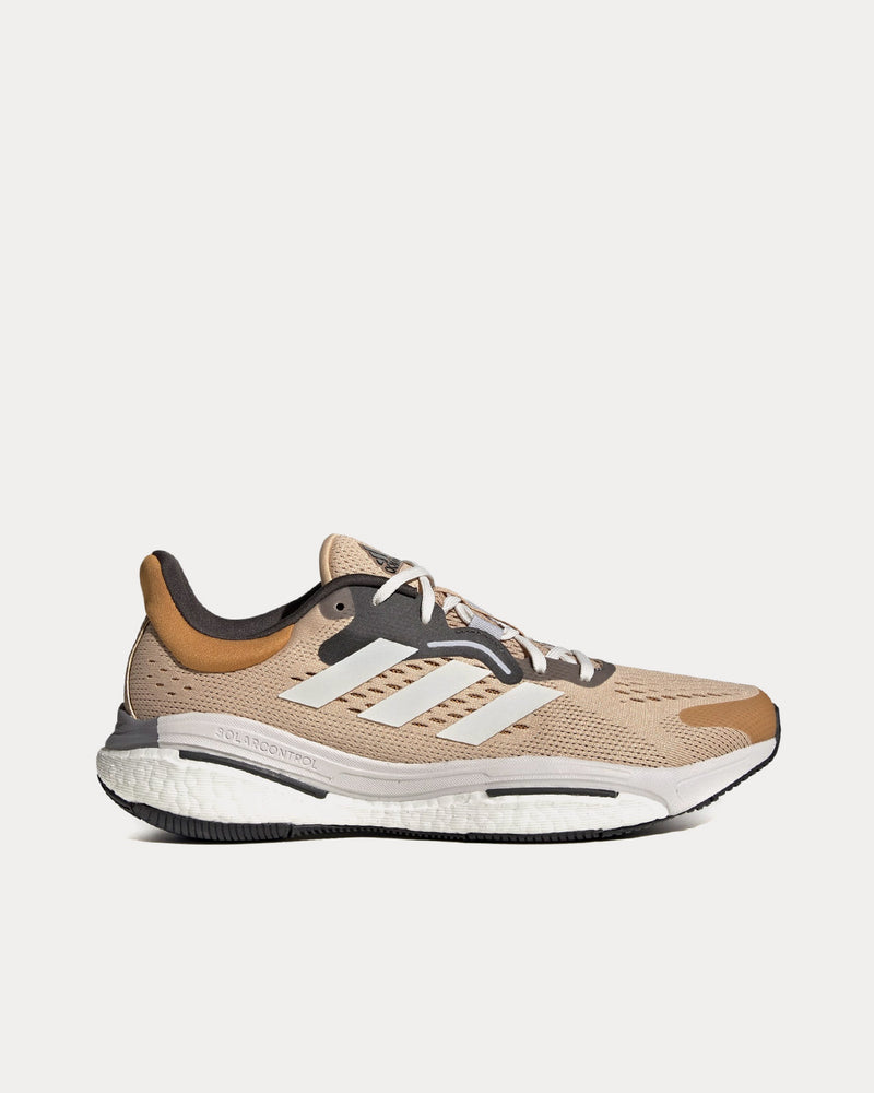 Adidas Solarcontrol Magic Beige / Cloud White / Mesa Running Shoes - 1