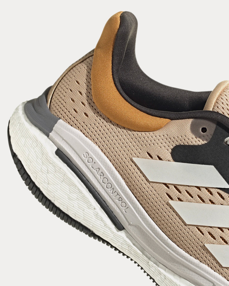 Adidas Solarcontrol Magic Beige / Cloud White / Mesa Running Shoes - 5