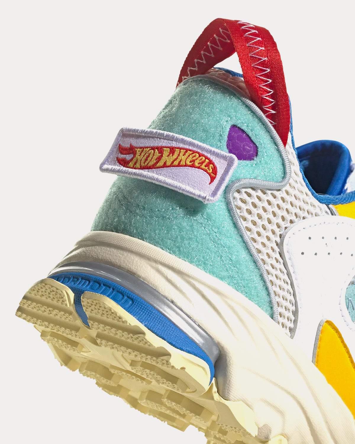 Adidas x Sean Wotherspoon - x Hot Wheels White / Bold Gold / Bluebird Low Top Sneakers