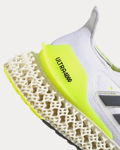 Ultra 4DFWD Cloud White / Core Black / Solar Yellow Running Shoes